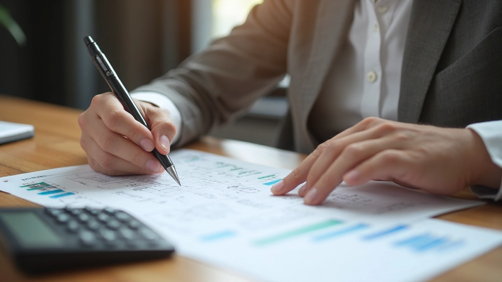 Профессиональное изображение визуализации бюджета с диаграммами и графиками финансового планирования